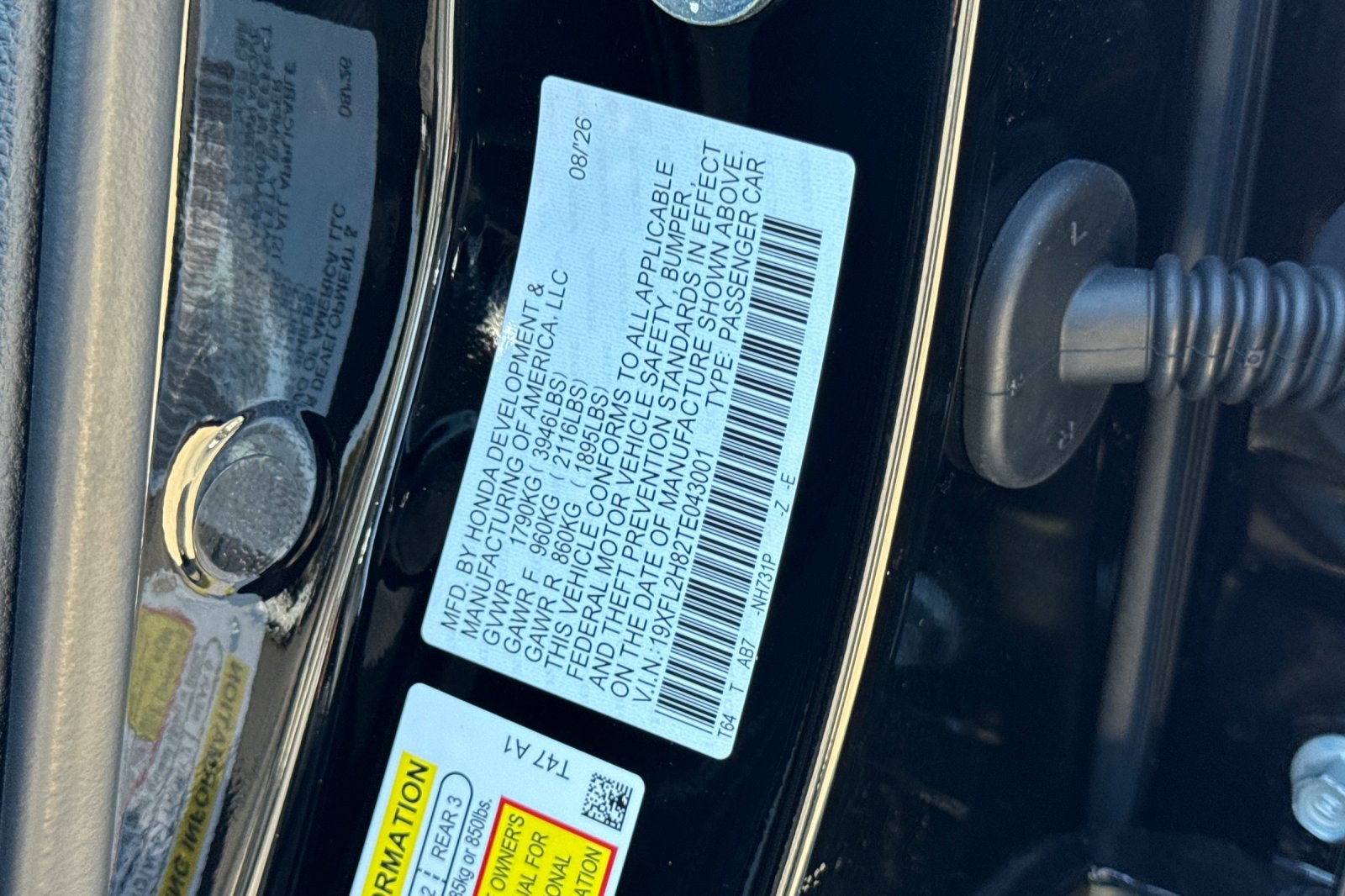 2026 Honda Civic Sport