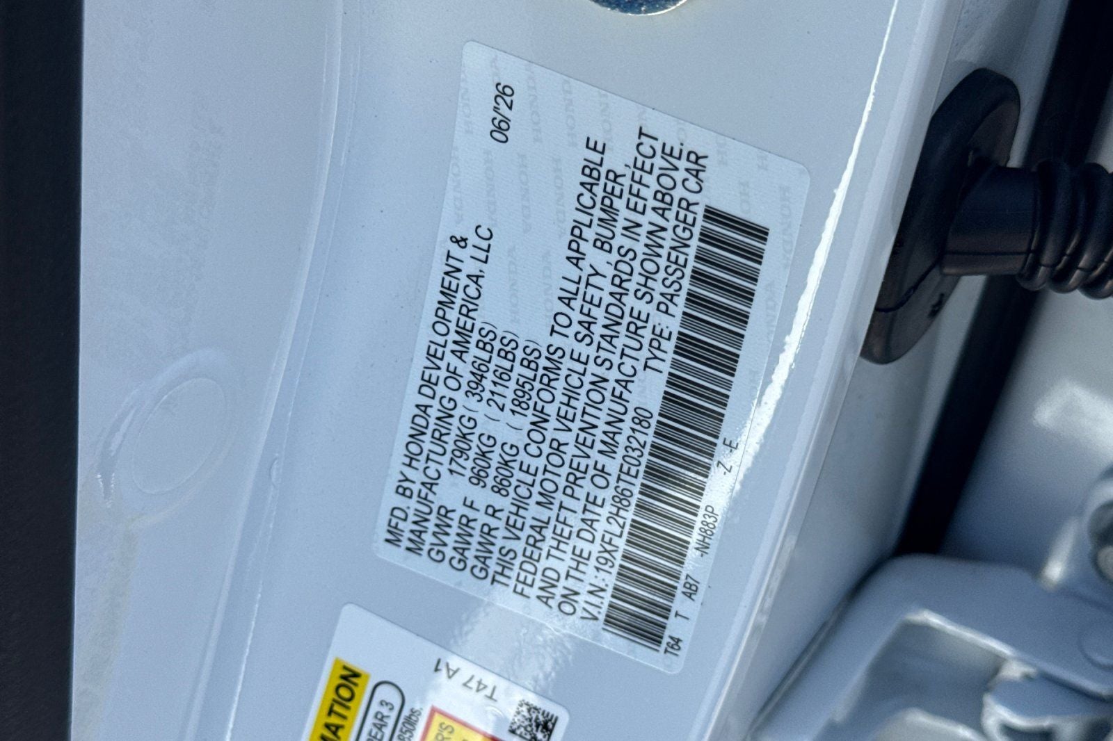 2026 Honda Civic Sport