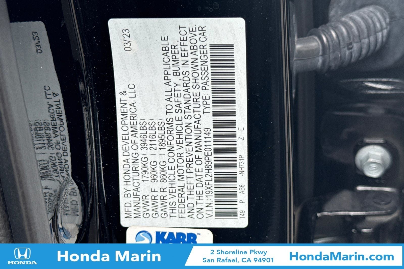 2023 Honda Civic Sport