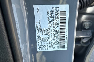 2025 Honda Civic Hatchback Sport