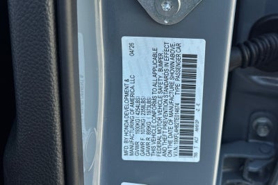 2026 Honda Civic Hybrid Sport