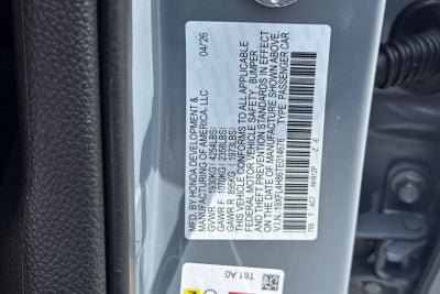 2026 Honda Civic Hybrid Sport
