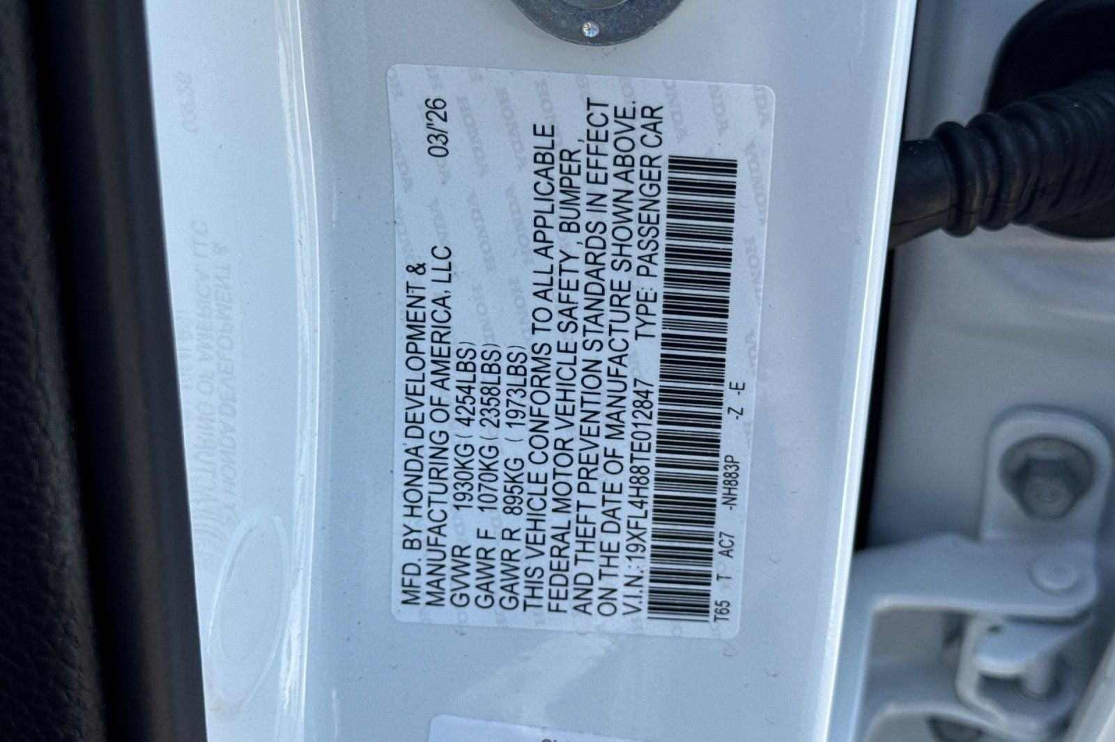 2026 Honda Civic Hybrid Sport