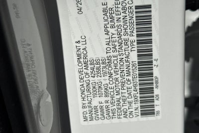 2026 Honda Civic Hybrid Sport Touring