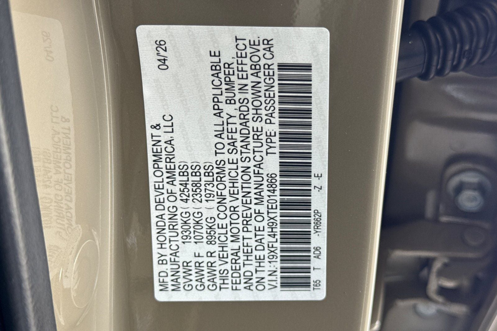 2026 Honda Civic Hybrid Sport Touring