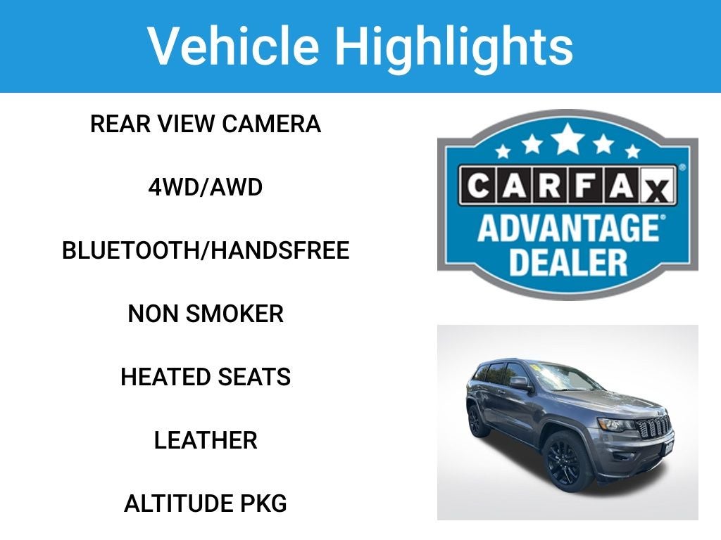 2018 Jeep Grand Cherokee Altitude