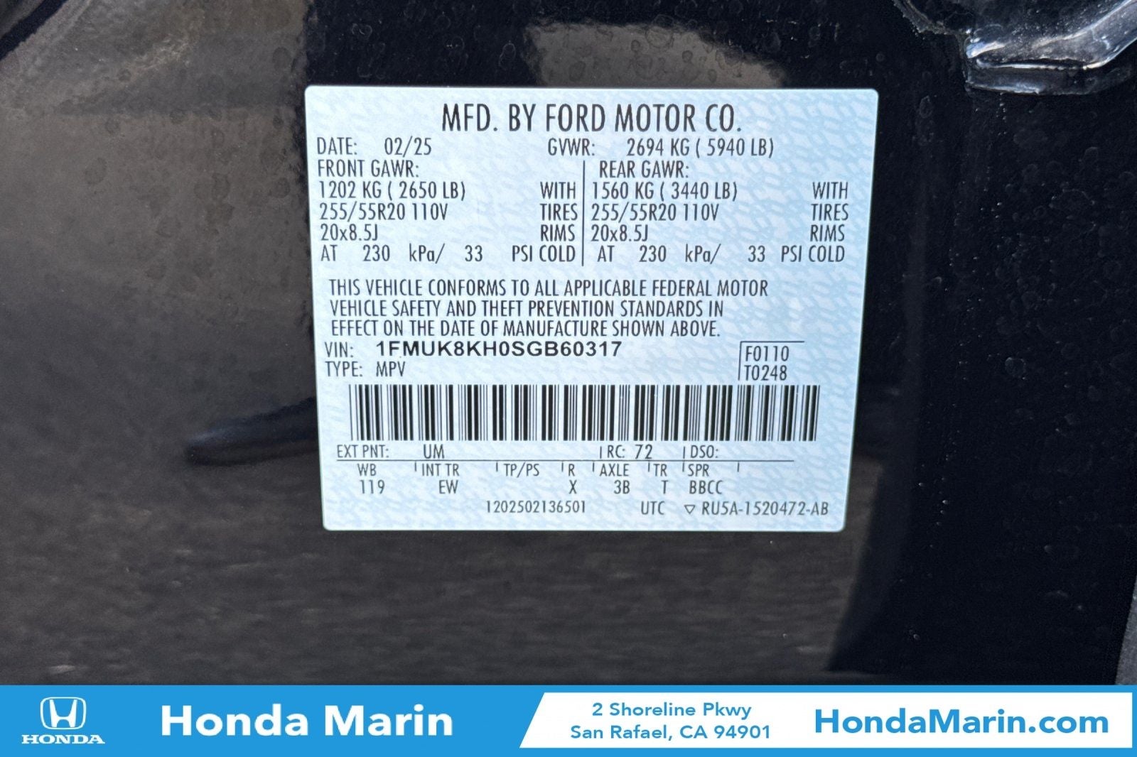 2025 Ford Explorer ST-Line