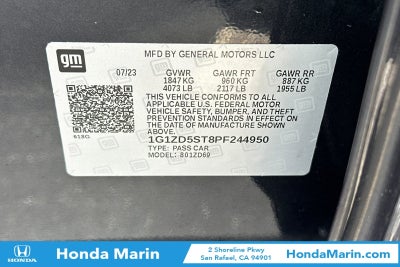 2023 Chevrolet Malibu LT 1LT