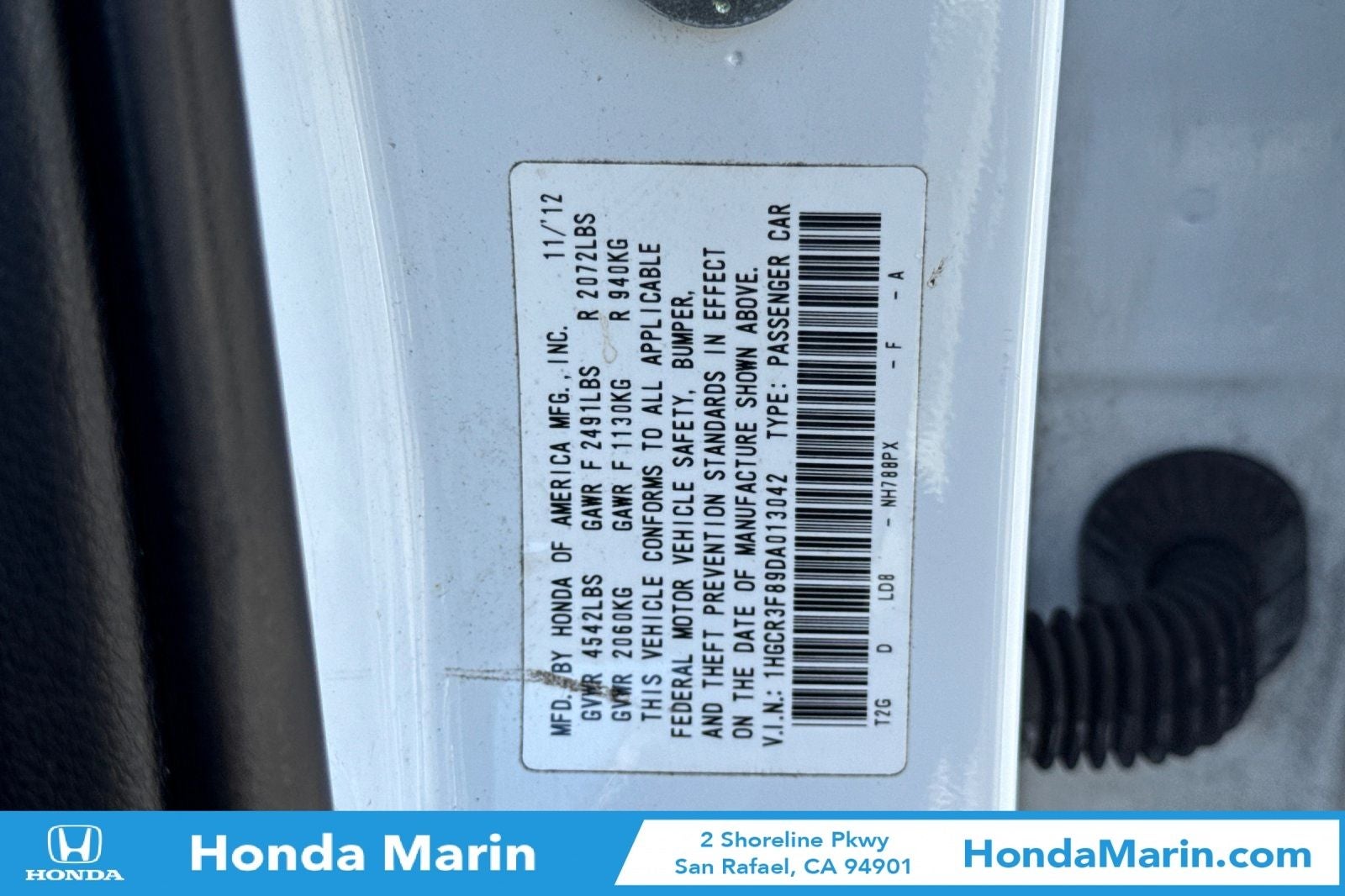 2013 Honda Accord EX-L