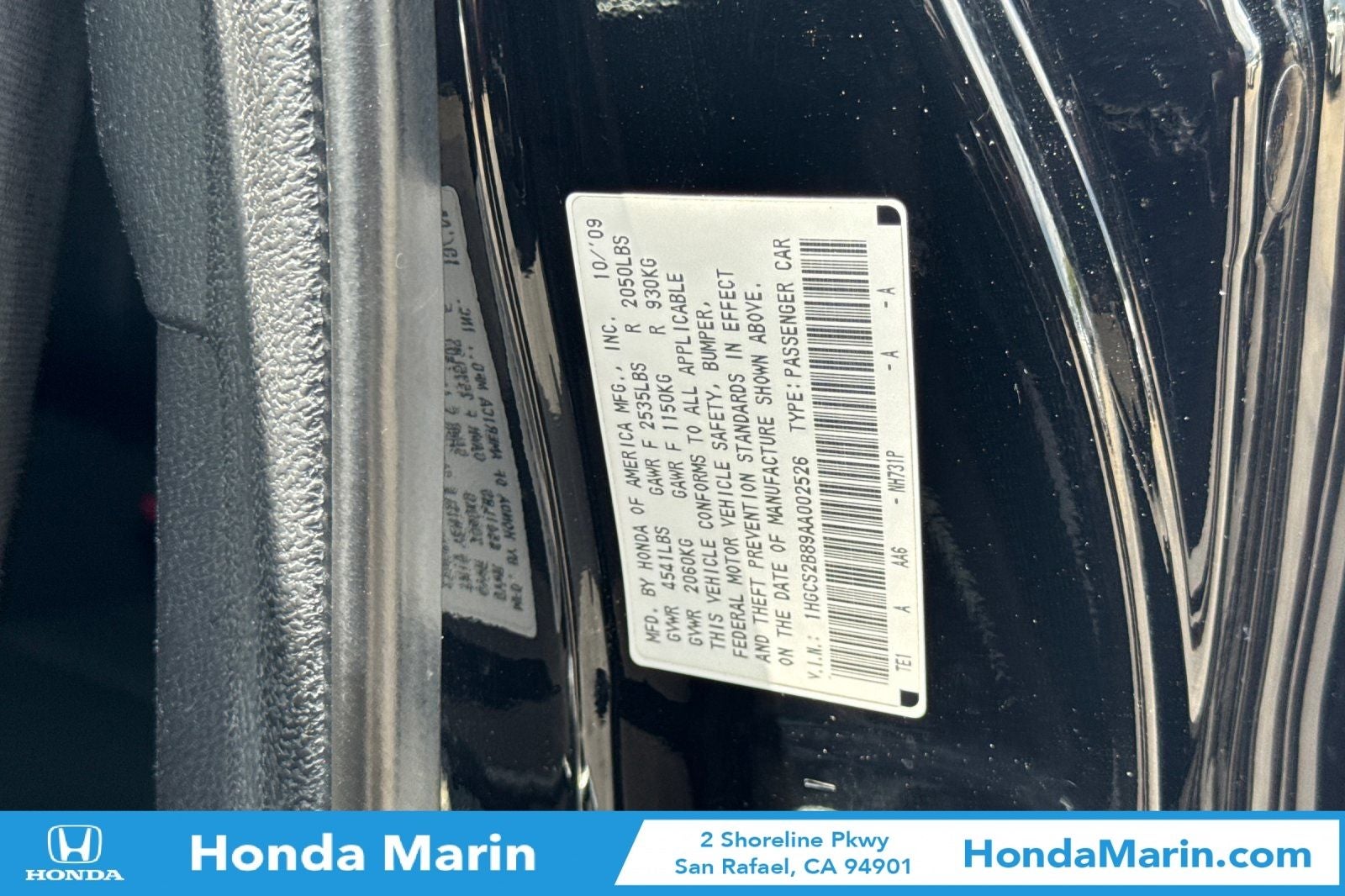 2010 Honda Accord EX-L 3.5