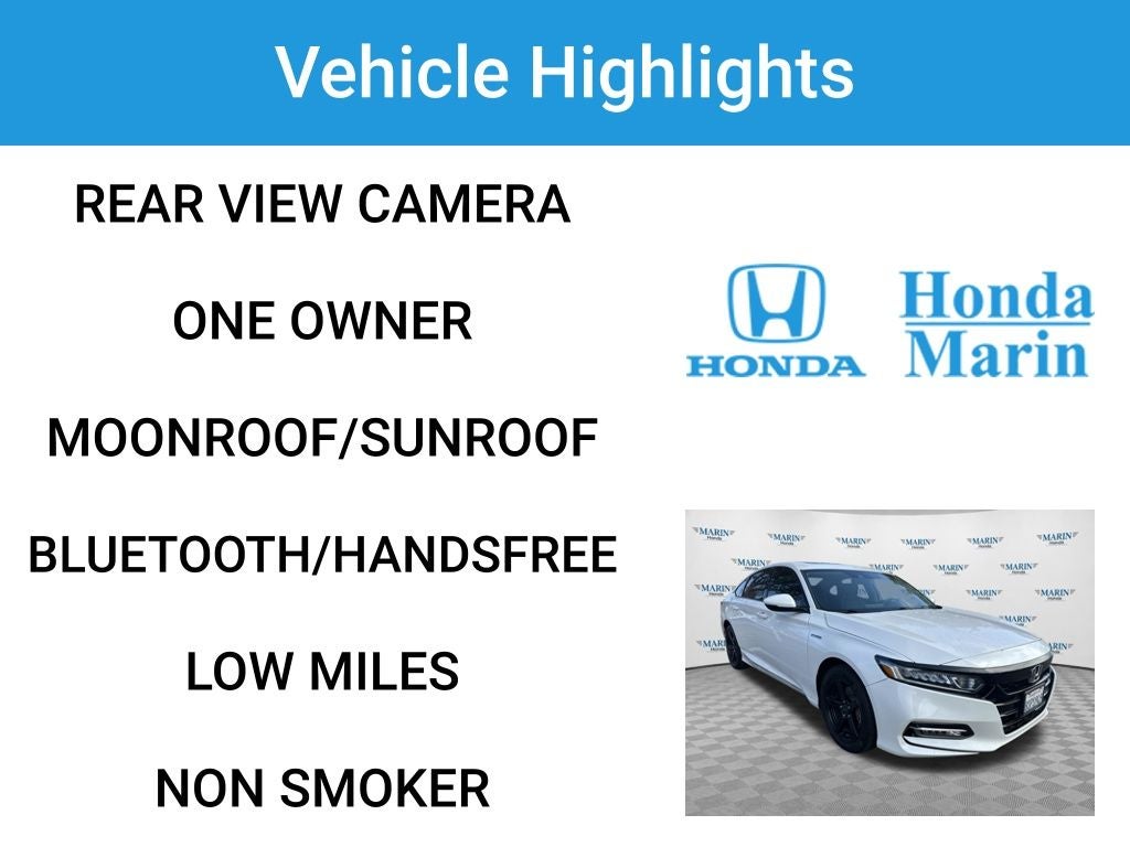 2020 Honda Accord Hybrid EX-L