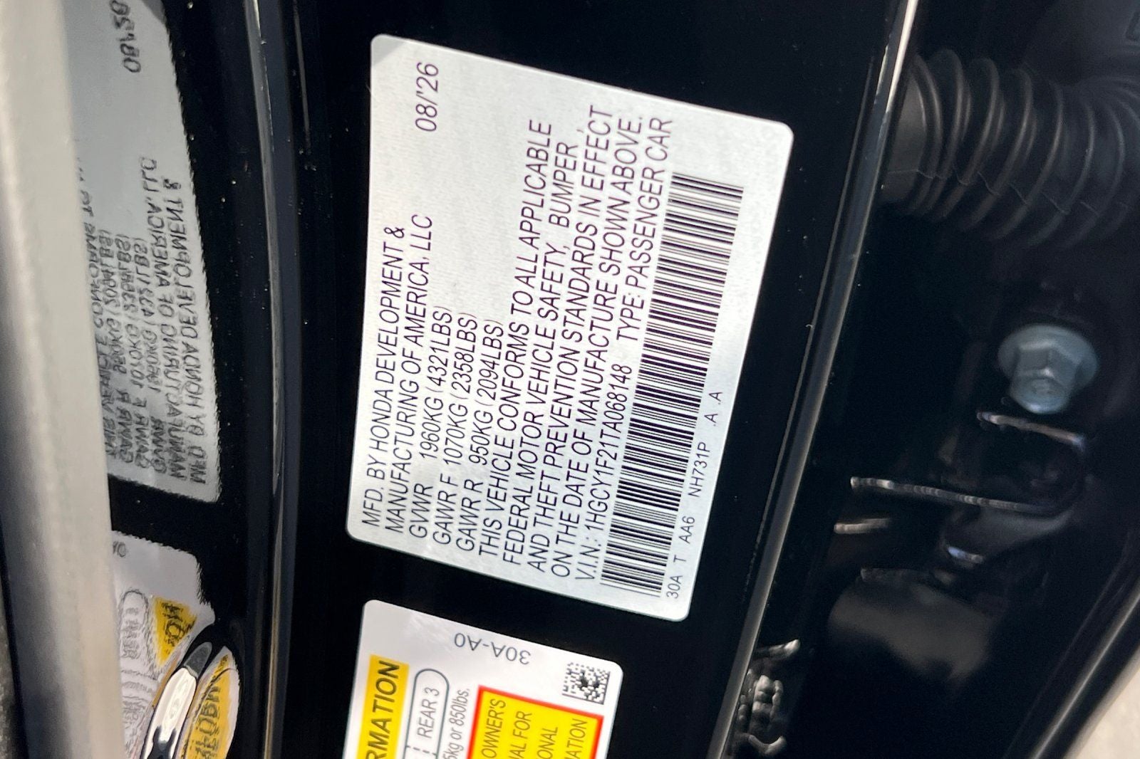 2026 Honda Accord LX