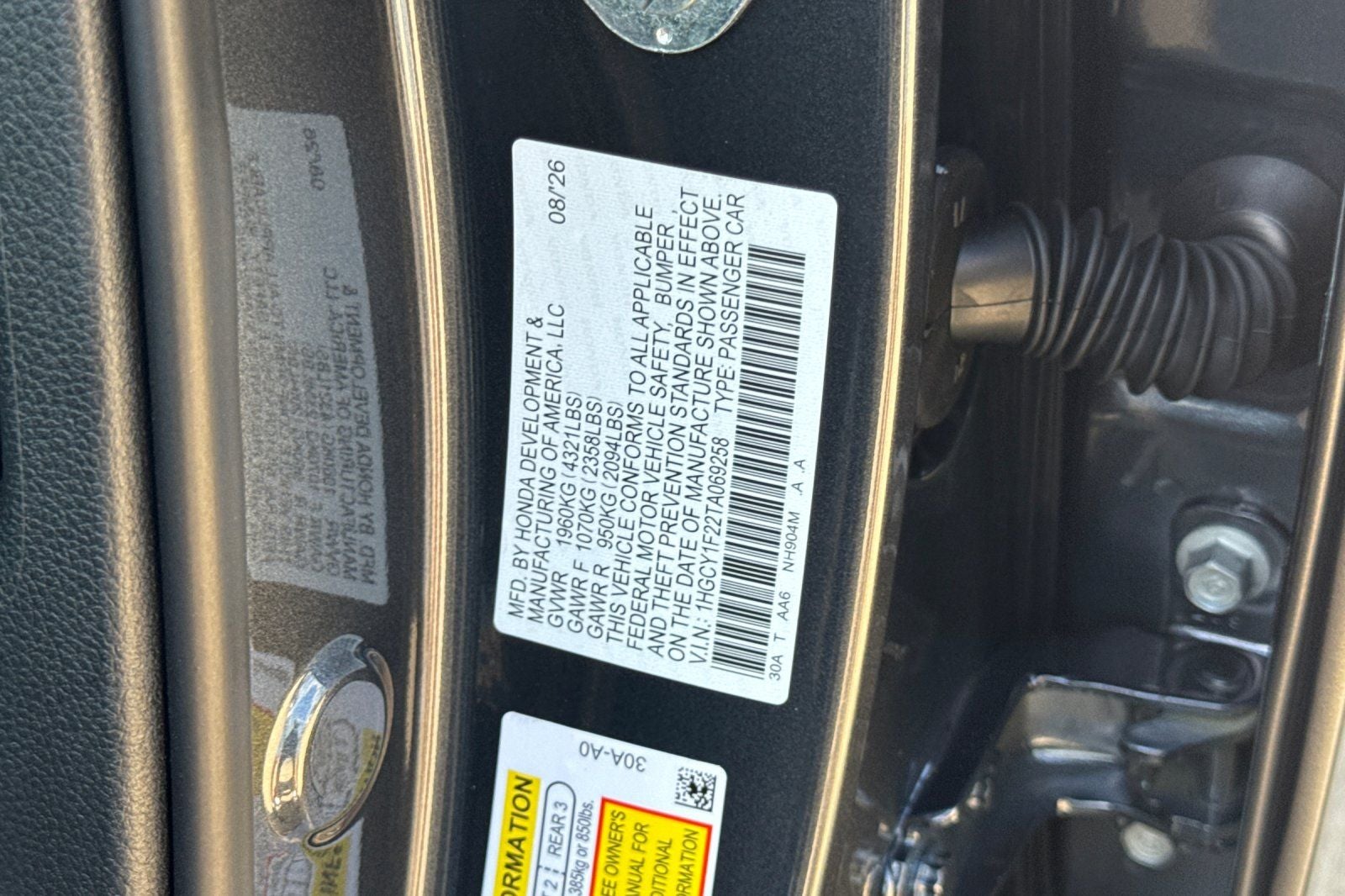 2026 Honda Accord LX