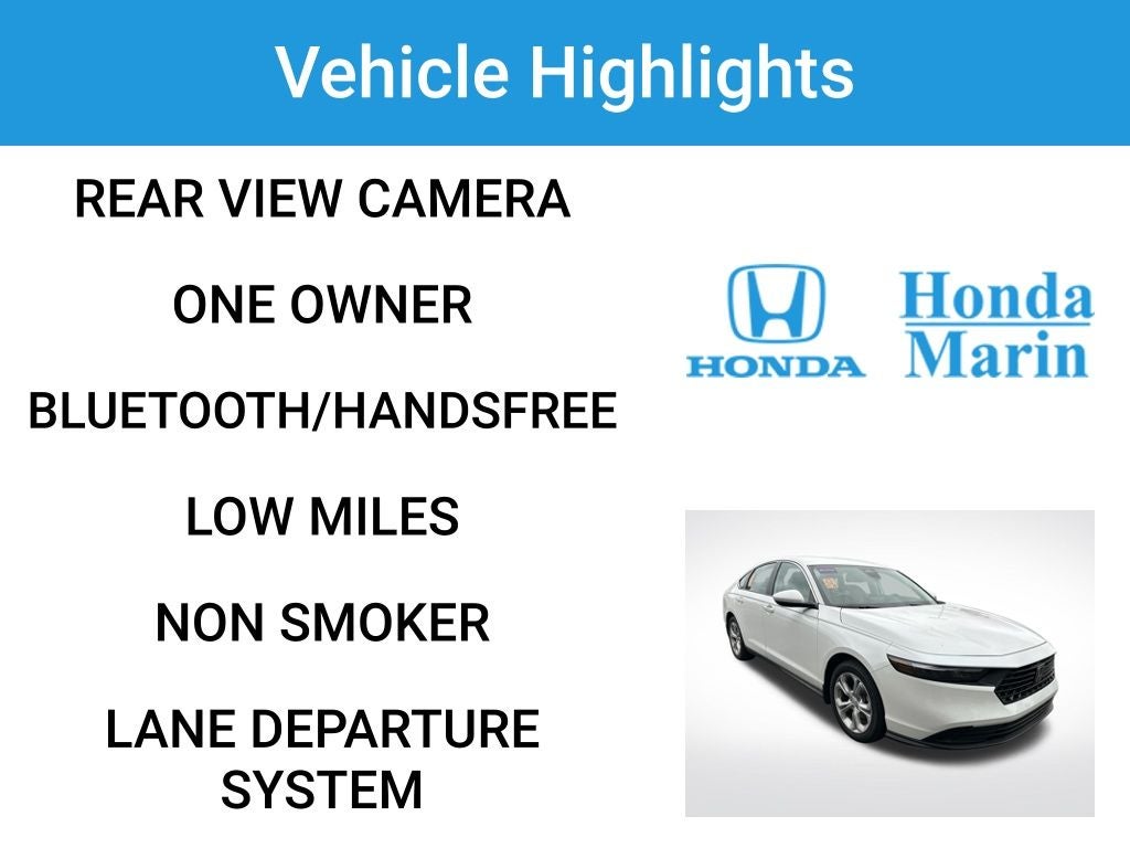 2025 Honda Accord LX