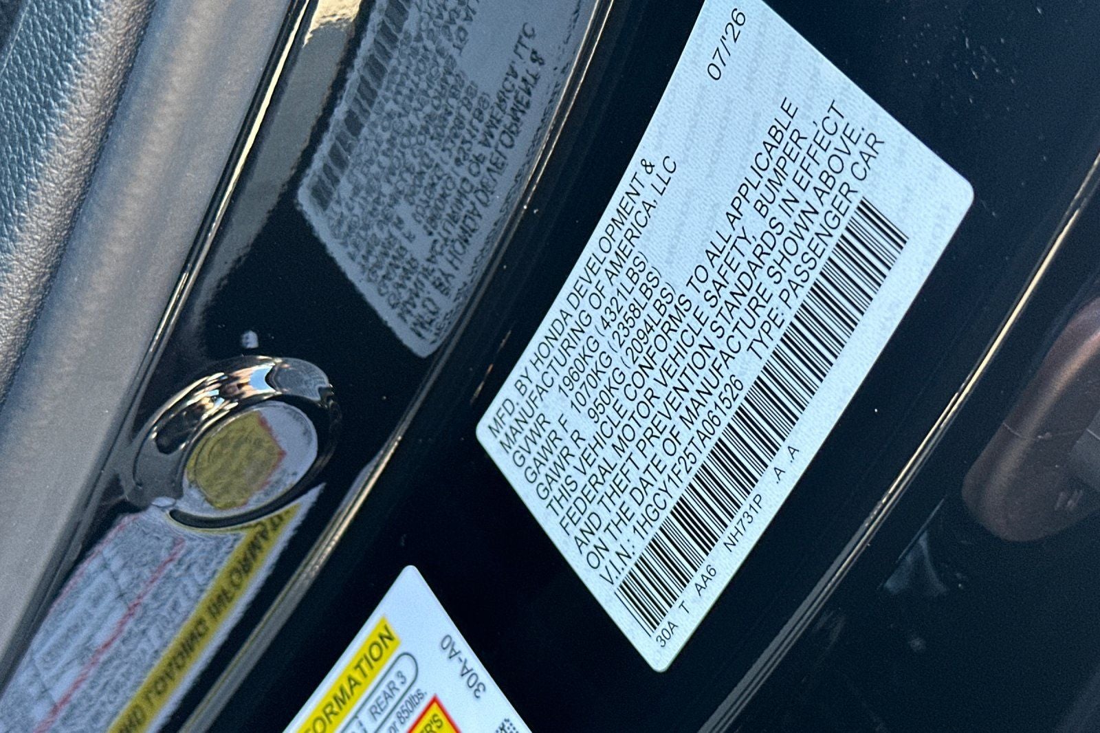 2026 Honda Accord LX