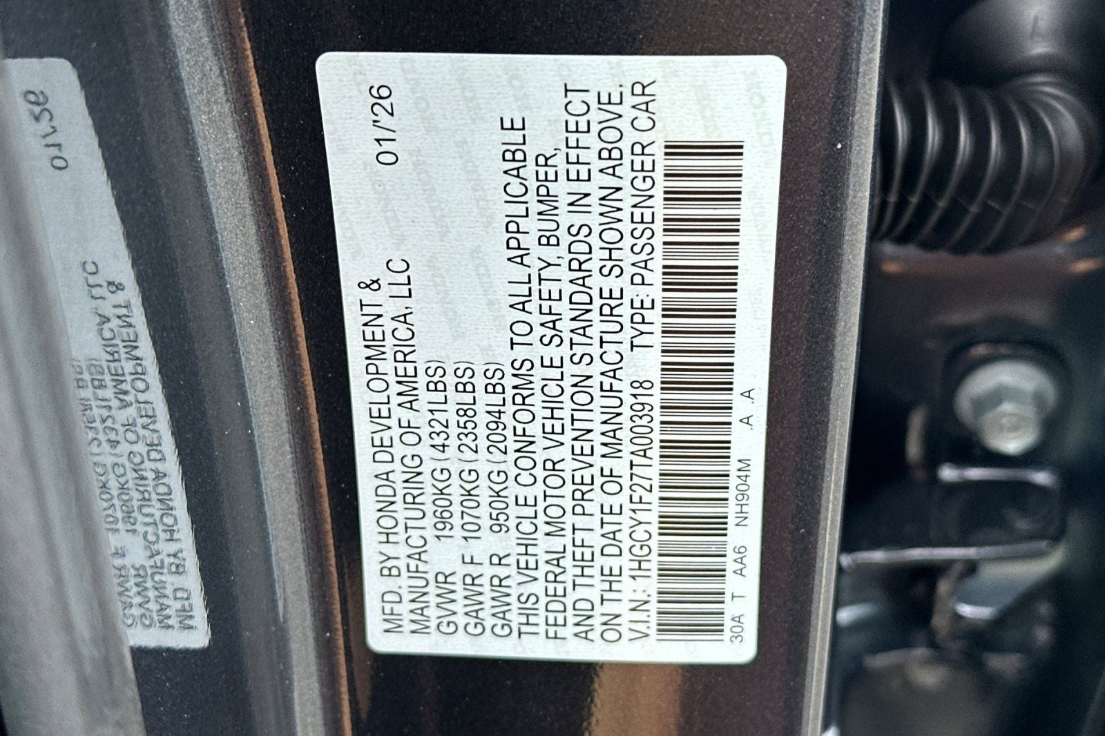 2026 Honda Accord LX