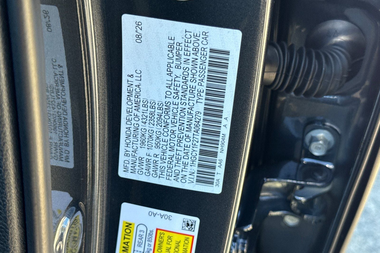 2026 Honda Accord LX