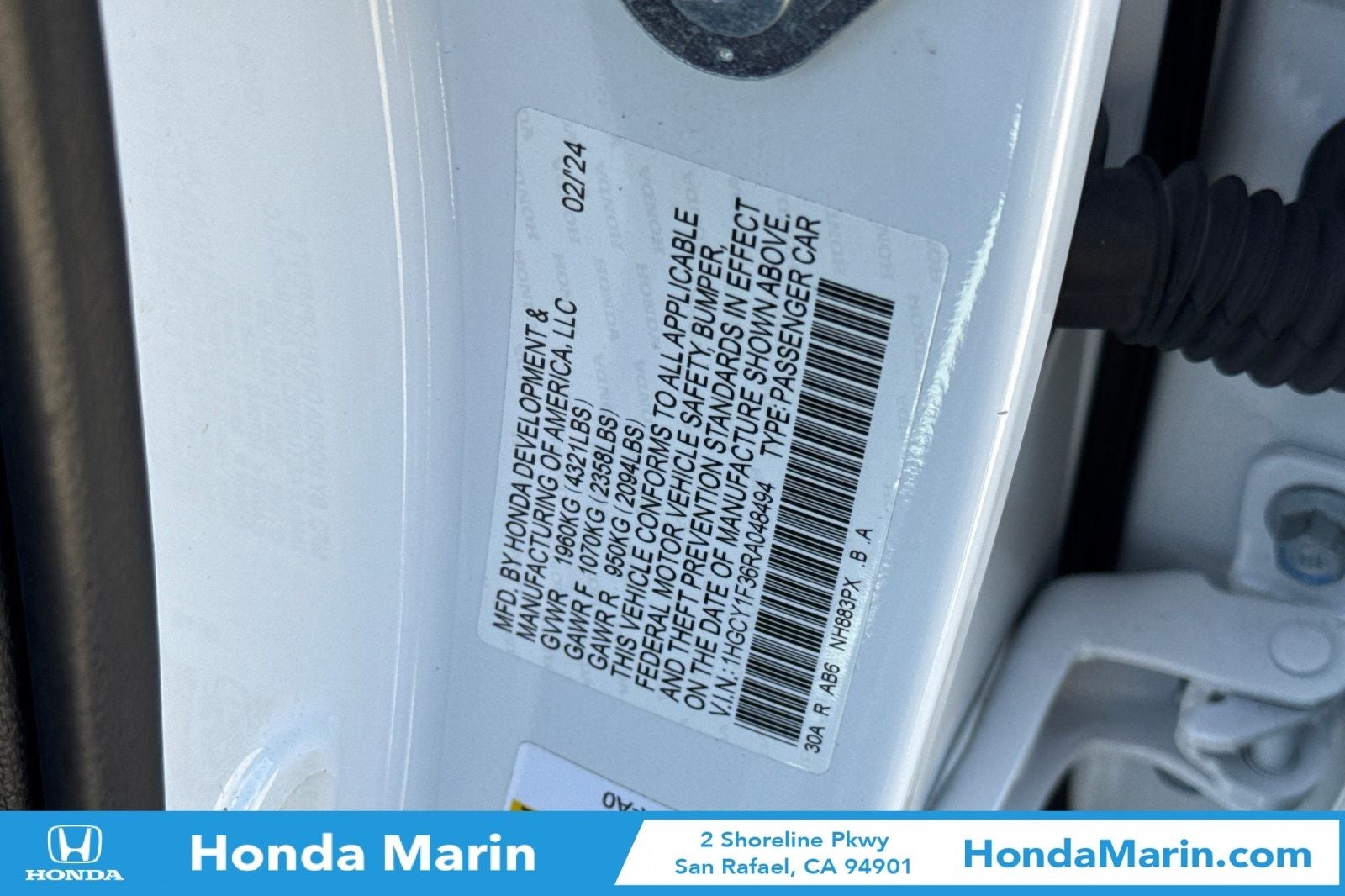 2024 Honda Accord EX