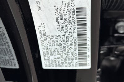 2026 Honda Accord SE
