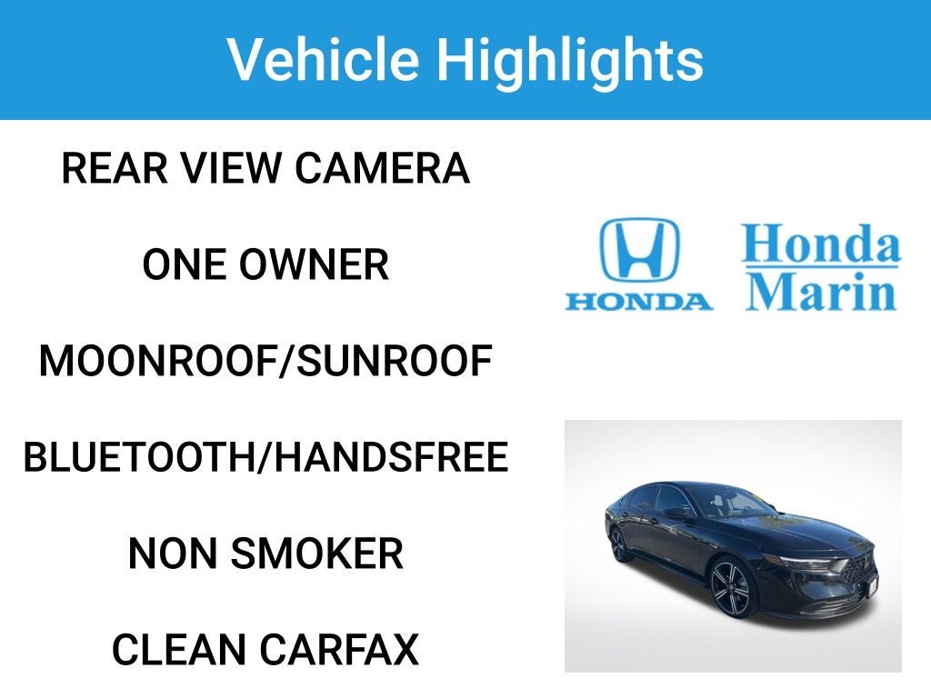 2024 Honda Accord Hybrid Sport