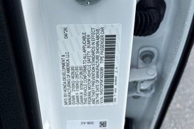 2026 Honda Accord Hybrid Sport