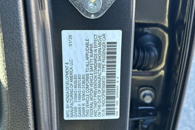 2026 Honda Accord Sedan EX-L Hybrid