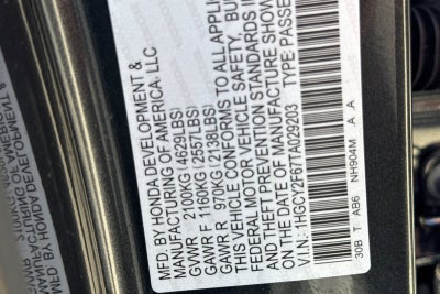 2026 Honda Accord Hybrid EX-L