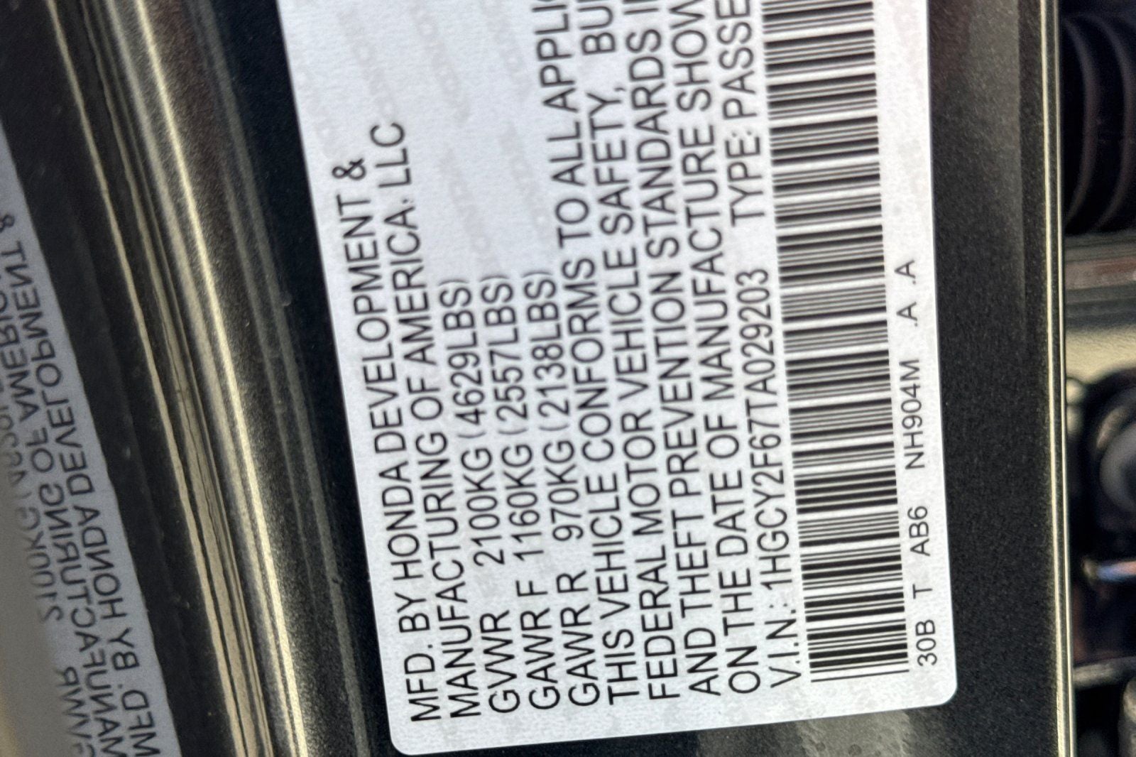 2026 Honda Accord Hybrid EX-L
