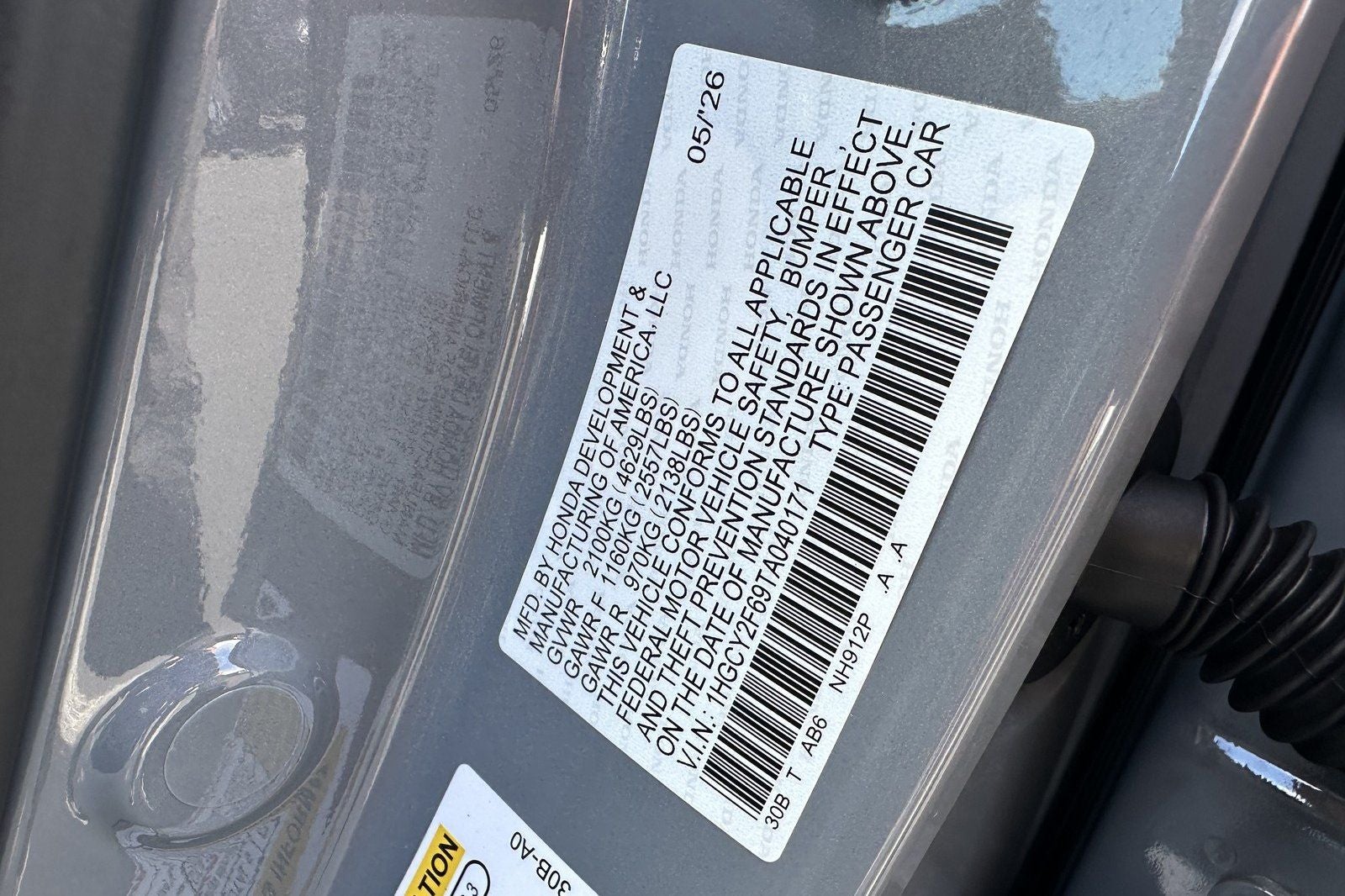 2026 Honda Accord Hybrid EX-L