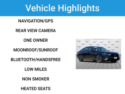 2024 Honda Accord Hybrid Touring