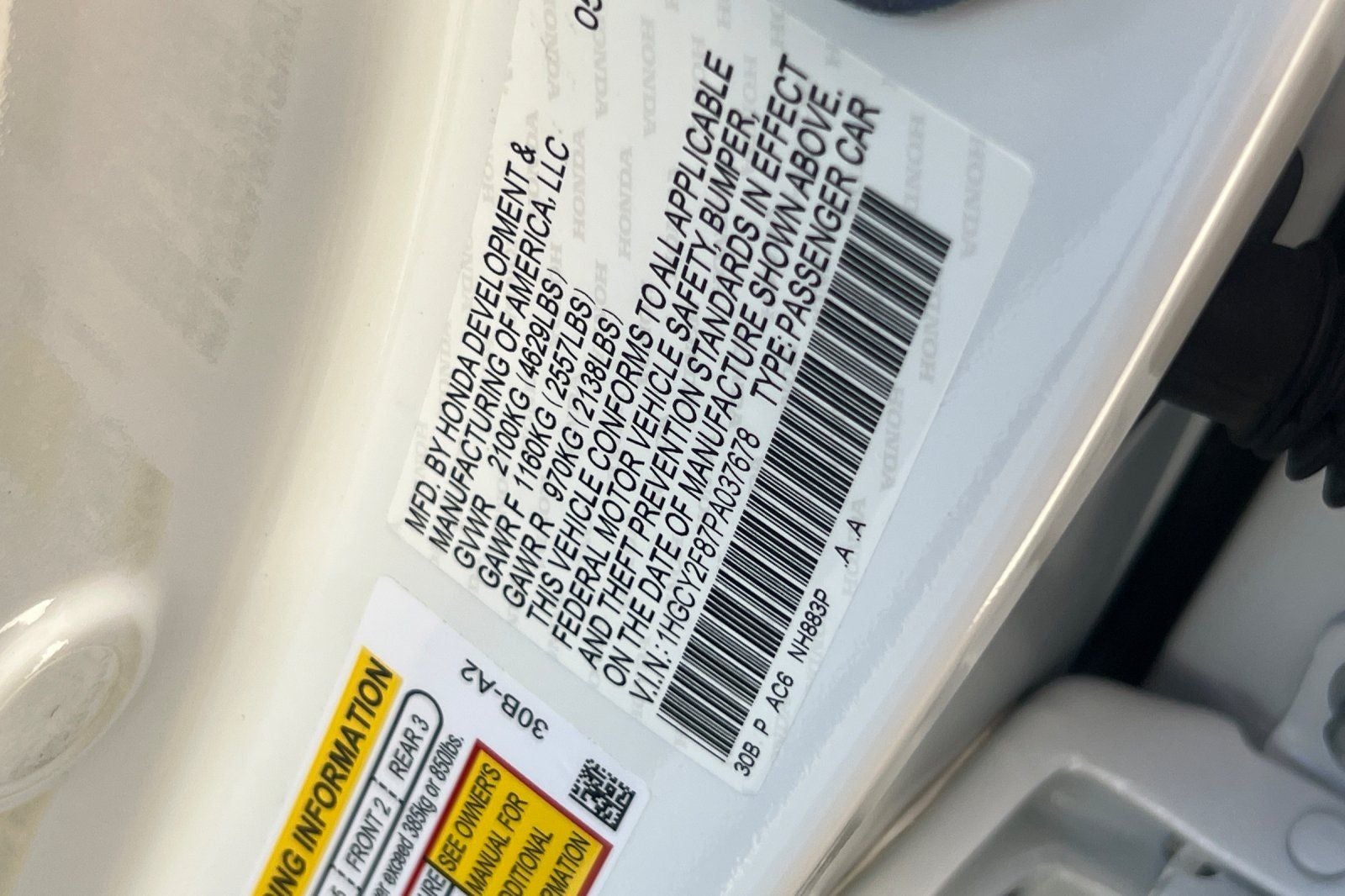 2023 Honda Accord Hybrid Touring