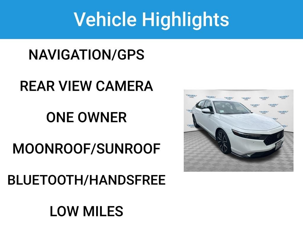 2023 Honda Accord Hybrid Touring