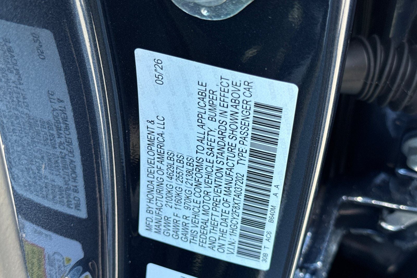 2026 Honda Accord Hybrid Touring
