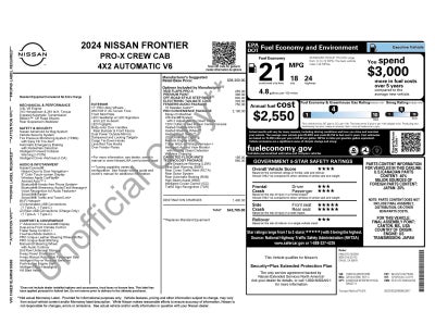 2024 Nissan Frontier PRO-X