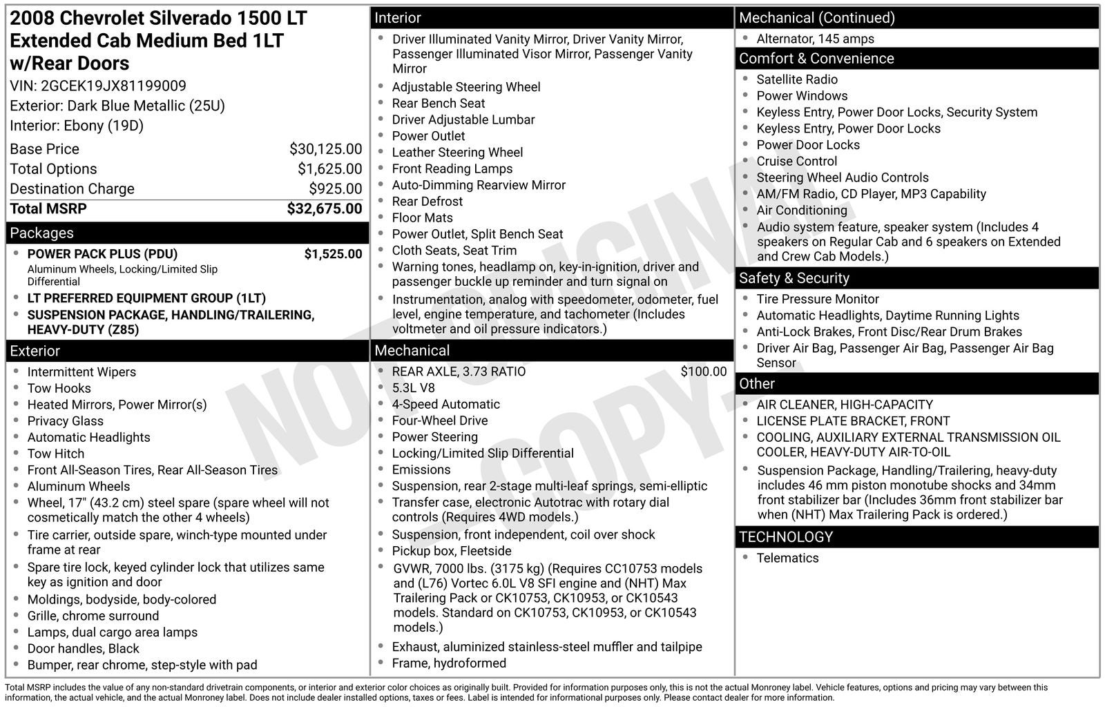 2008 Chevrolet Silverado 1500 LT LT1