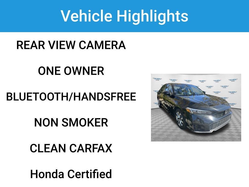 2025 Honda Civic LX