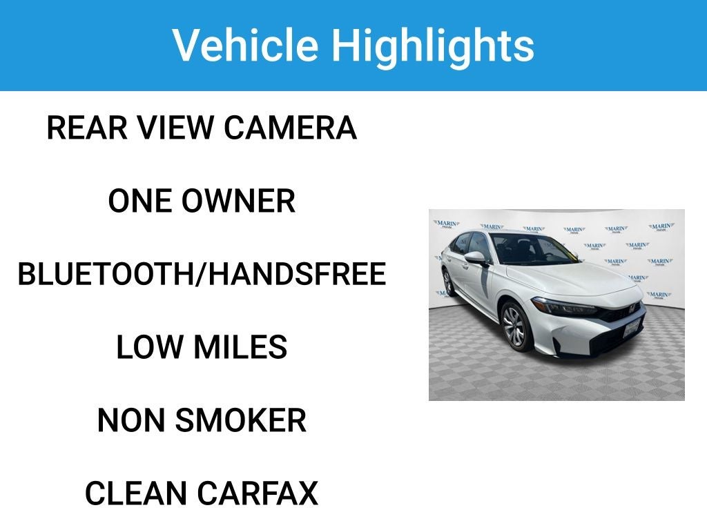2026 Honda Civic LX