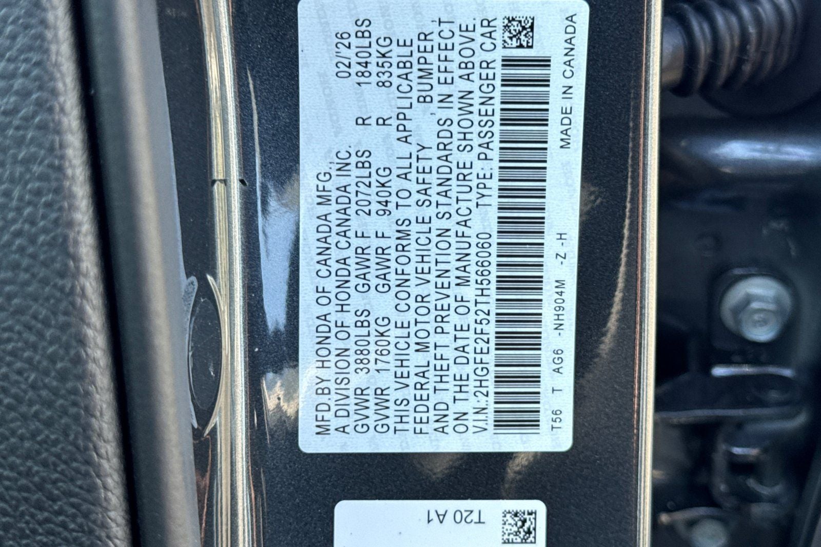 2026 Honda Civic Sport