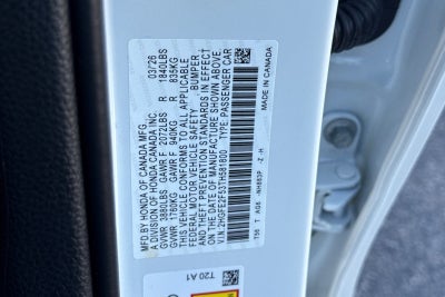 2026 Honda Civic Sport
