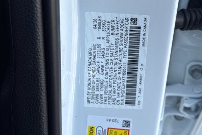 2026 Honda Civic Sport