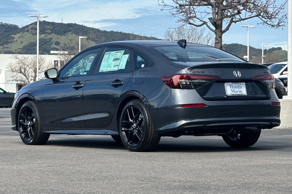 2026 Honda Civic Sedan 2WD Sport Hybrid