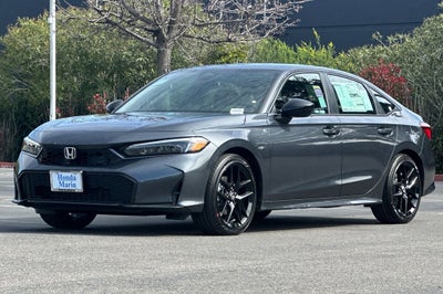 2026 Honda Civic Sedan 2WD Sport Hybrid
