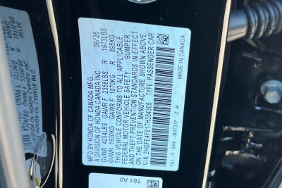 2026 Honda Civic Hybrid Sport