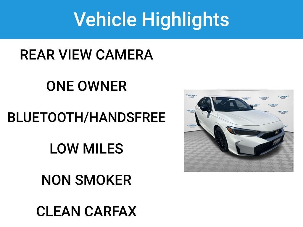 2025 Honda Civic Hybrid Sport