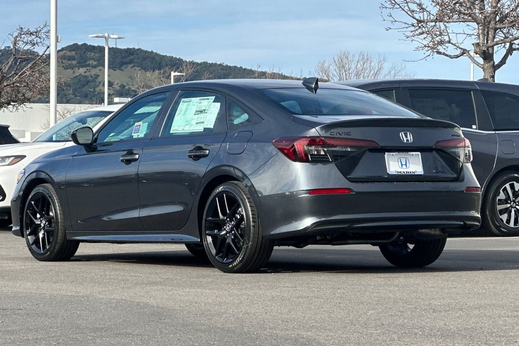 2026 Honda Civic Sedan 2WD Sport Hybrid