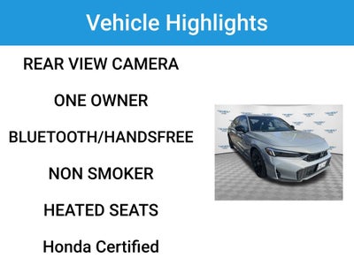 2025 Honda Civic Hybrid Sport