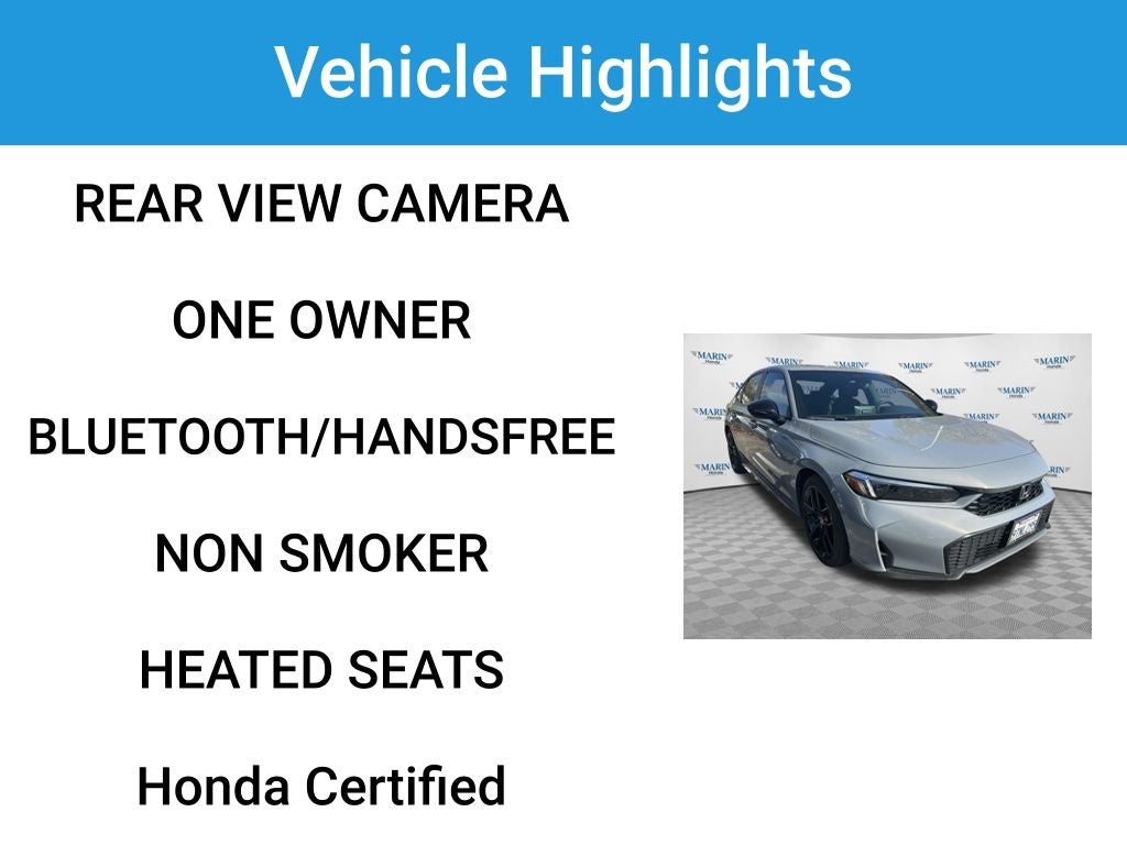 2025 Honda Civic Hybrid Sport