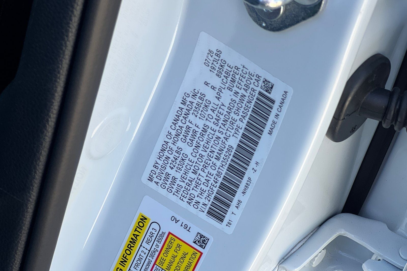 2026 Honda Civic Hybrid Sport