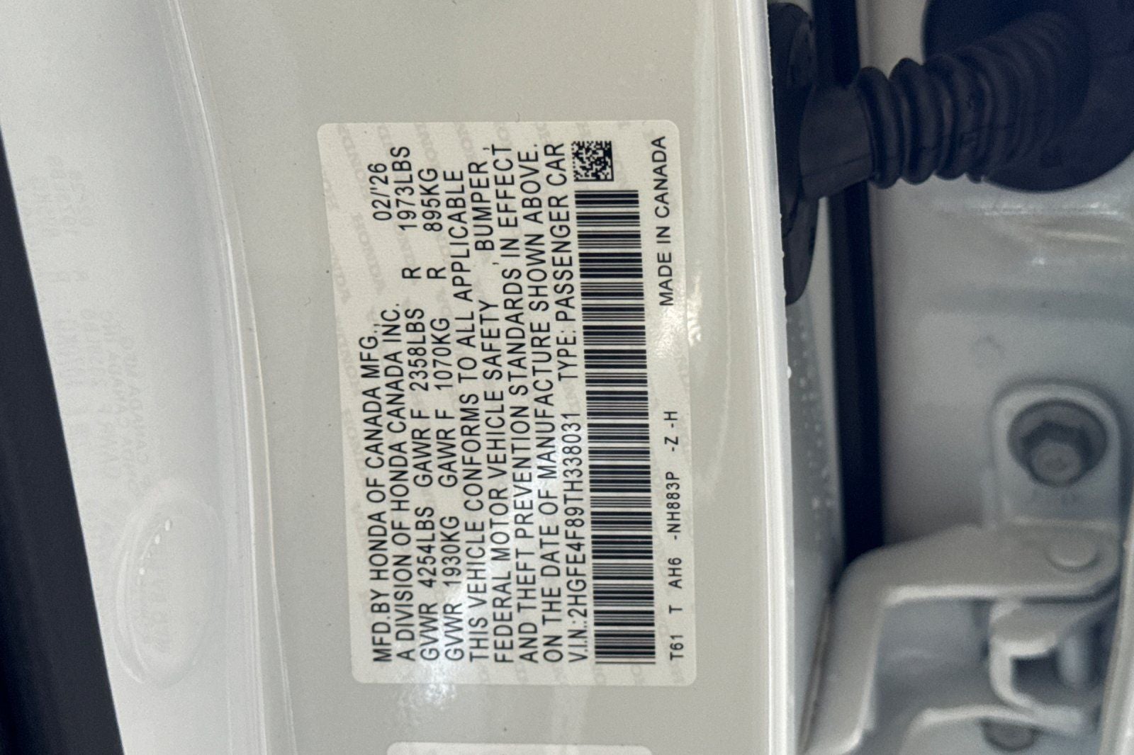 2026 Honda Civic Hybrid Sport