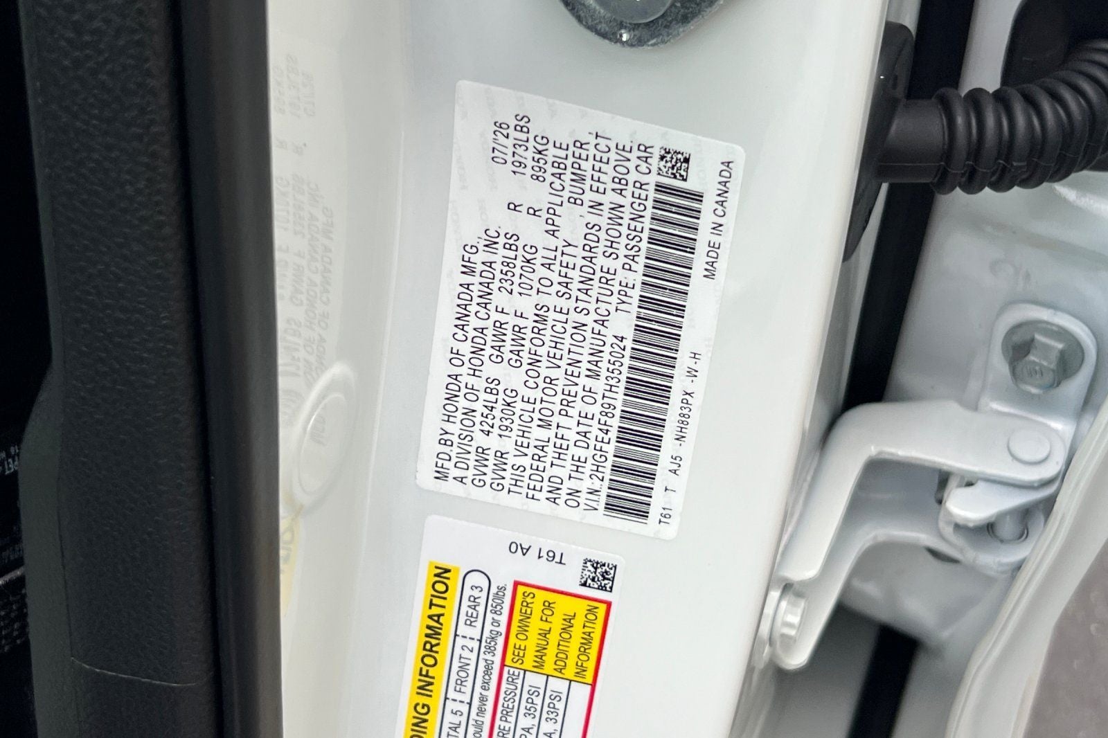 2026 Honda Civic Hybrid Sport Touring